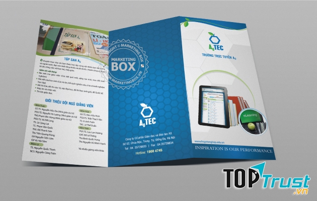 Thiết kế tờ rơi đẹp là tiêu chí hàng đầu tại In Kalapress.