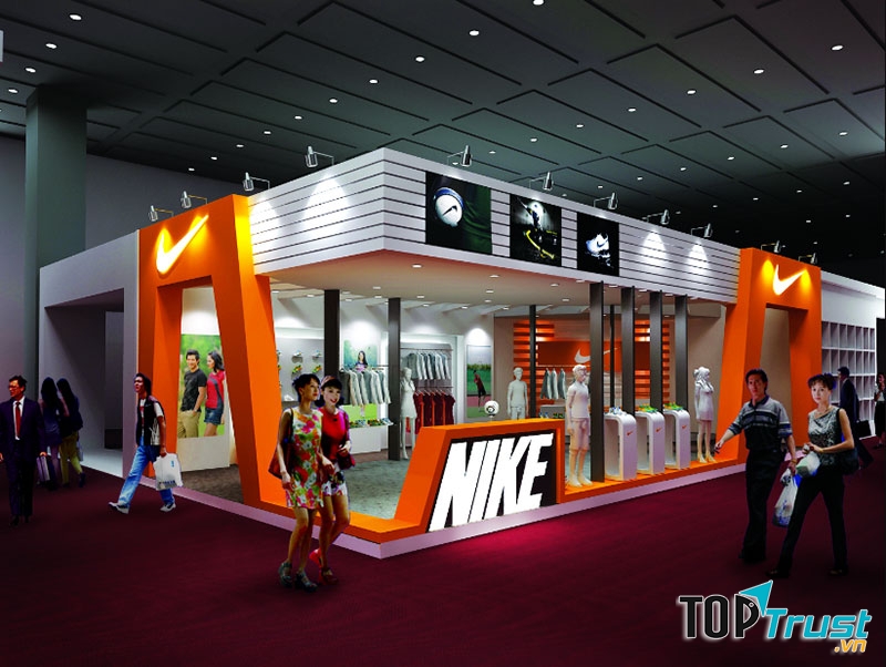 Bạn sở hữu một thiết kế gian hàng hội trợ chuyên nghiệp trong mơ của các đối thủ cạnh tranh