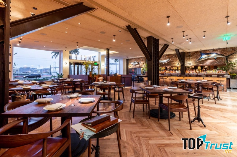 Một thiết kế nhà hàng của Hoàng Minh