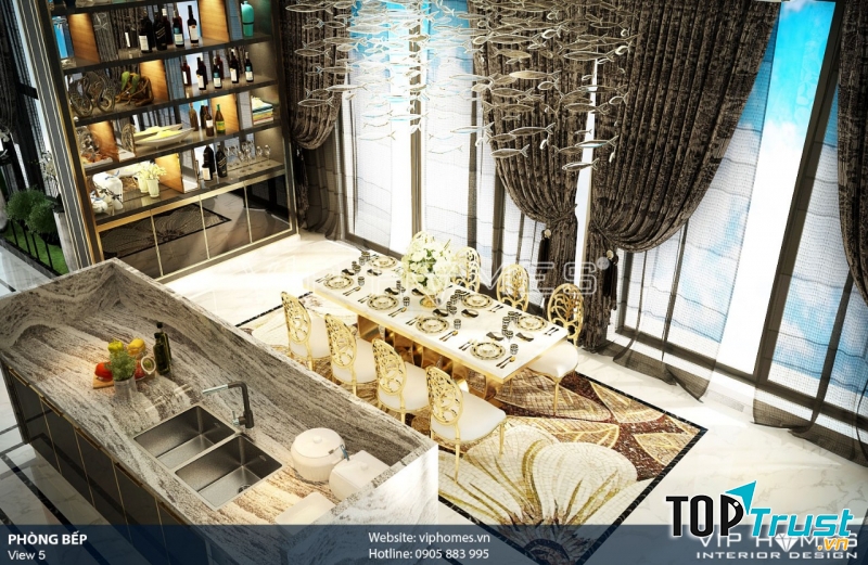 Công ty thiết kế nội thất Vip Homes