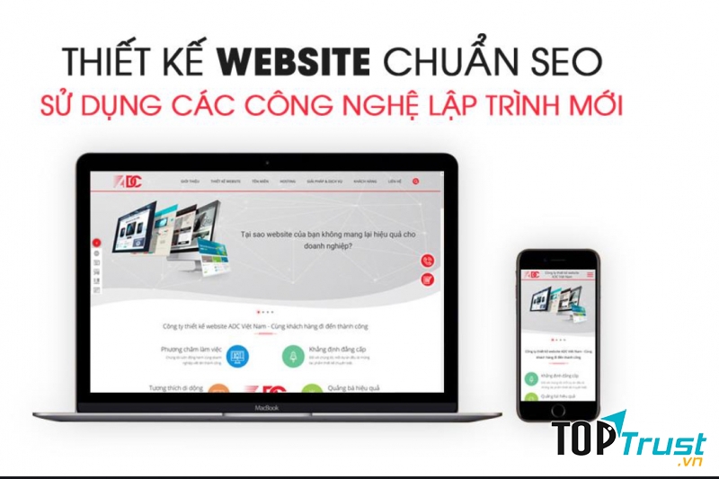 Công ty thiết kế website ADC