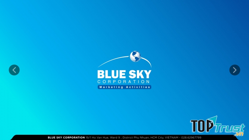Công ty thiết kế website Bluesky