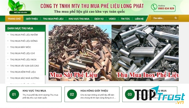 Công ty thu mua phế liệu Long Phát