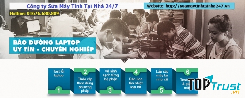 Công ty thương mại và dịch vụ sửa máy tính tại nhà 24/7