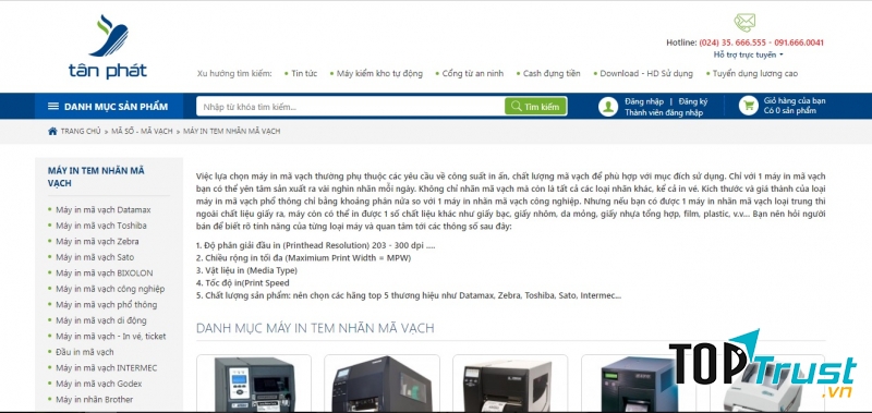Công ty TMDV và Phát triển thị trường Tân Phát