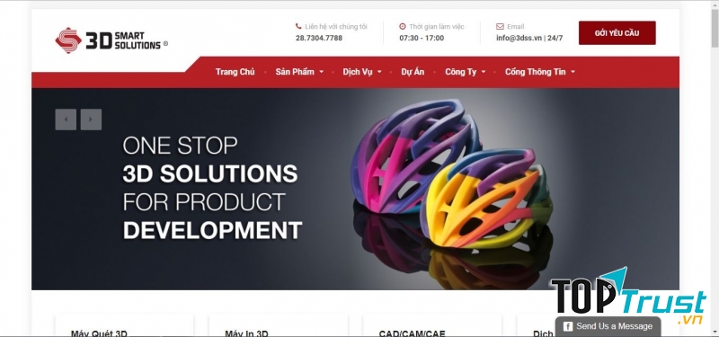 website của CÔNG TY TNHH 3D SMART SOLUTIONS