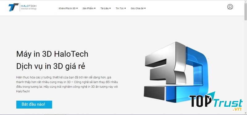 website của CÔNG TY TNHH CÔNG NGHỆ HALOTECH