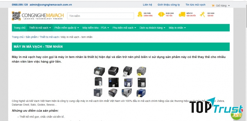 Công Ty TNHH Công Nghệ và Mã Vạch Việt Nam