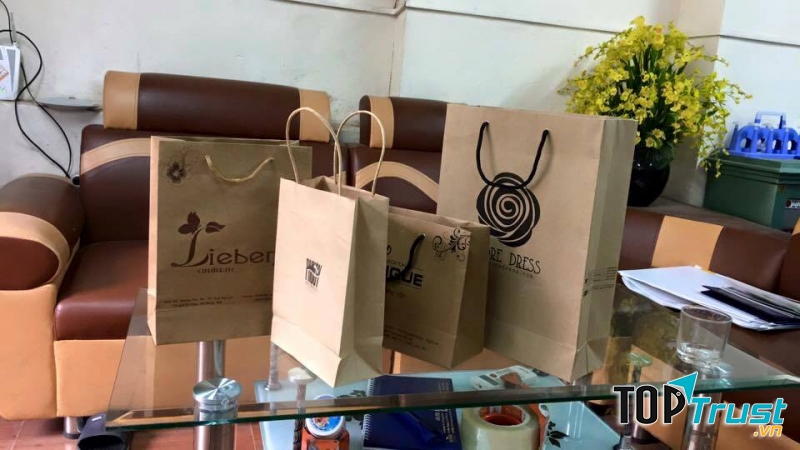 Một sản phẩm túi giấy của công ty.