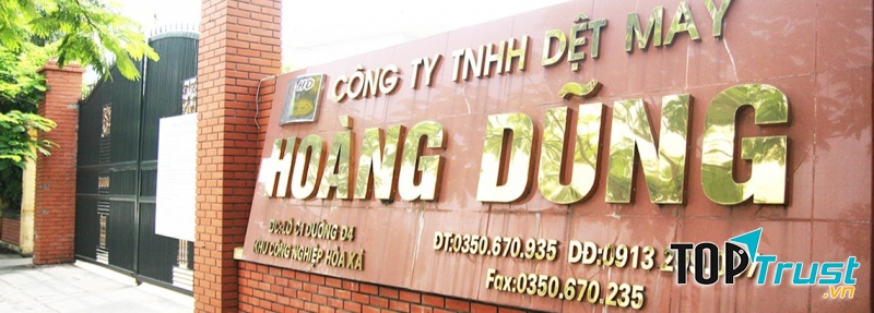 Công Ty TNHH Dệt May Hoàng Dũng