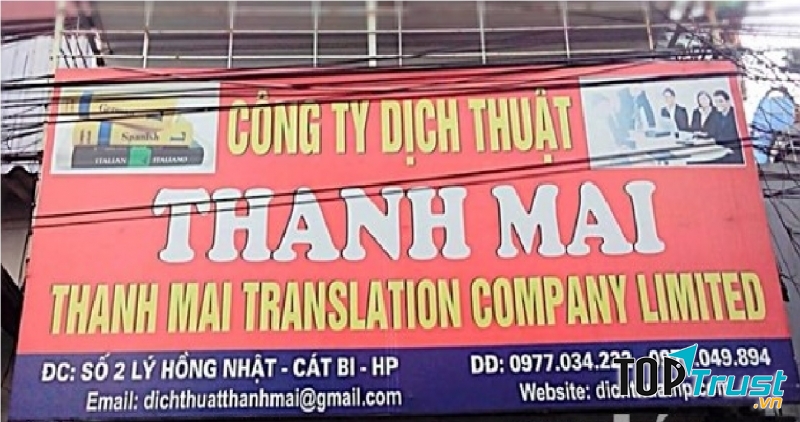 Địa chỉ Công ty Dịch thuật Thanh Mai