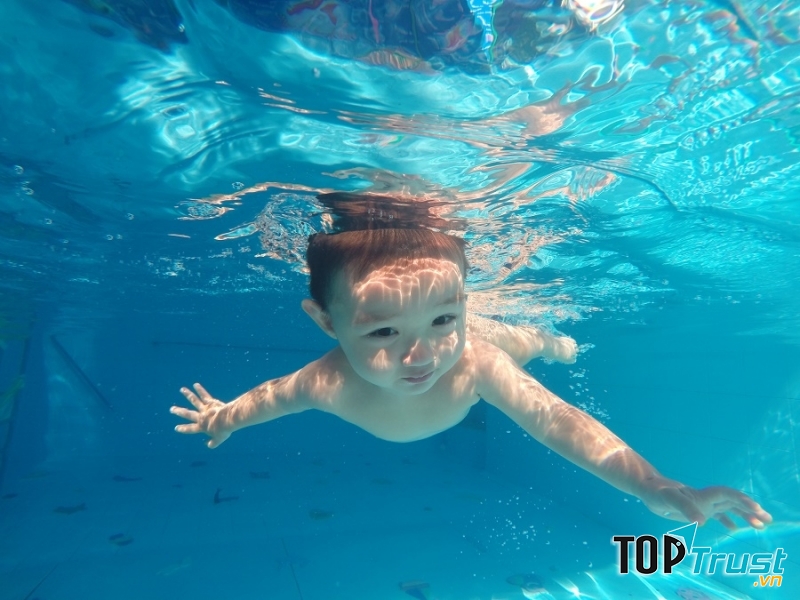 Học viên nhí tại công ty TNHH Dịch vụ Golden Fish