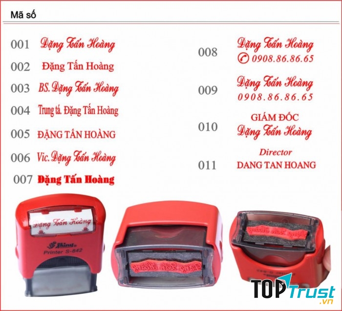 Sao Kim Ngân là một trong những nhà cung cấp con dấu rẻ nhất và nhanh nhất, quý khách hàng không phải đợi quá lâu để có được trên tay con dấu của mình.