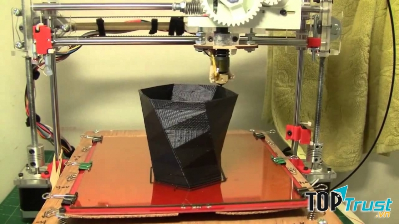 Các sản phẩm được tạo thành bằng in 3D