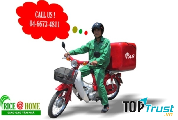 Dịch vụ giao gạo tận nhà của Công ty TNHH FAS Việt Nam