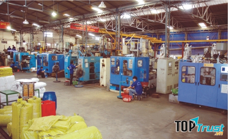 Máy móc được đầu tư lớn