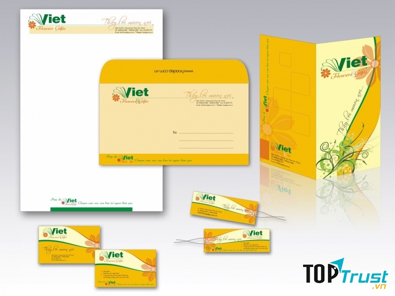 Mẫu bao thư của công ty TNHH in Quang Hải 247