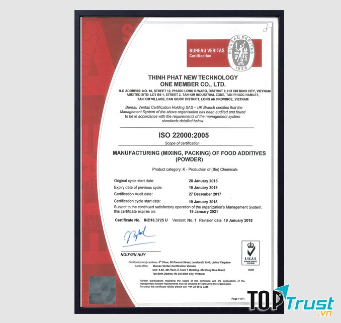 Công Ty TNHH MTV Công Nghệ Mới Thịnh Phát