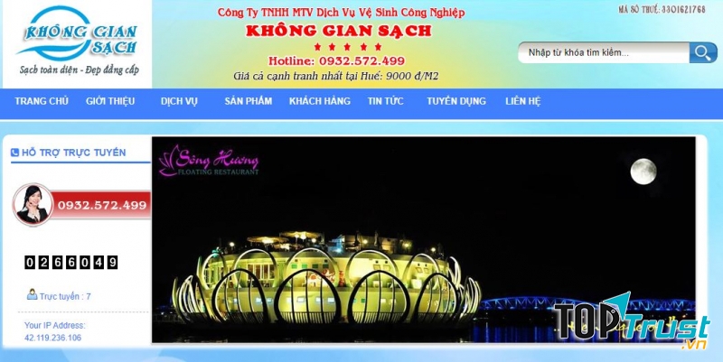 Công Ty TNHH MTV Dịch Vụ Vệ Sinh Không Gian Sạch