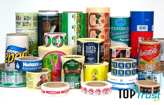 In decal giấy chất lượng cao bám dính tốt