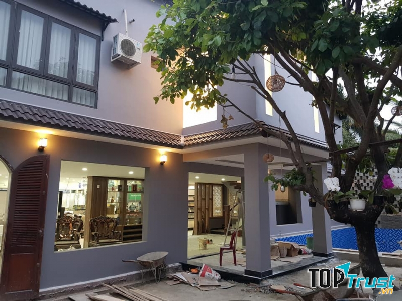 Công trình do VIGLACERA thiết kế và xây dựng đang gần hoàn thiện