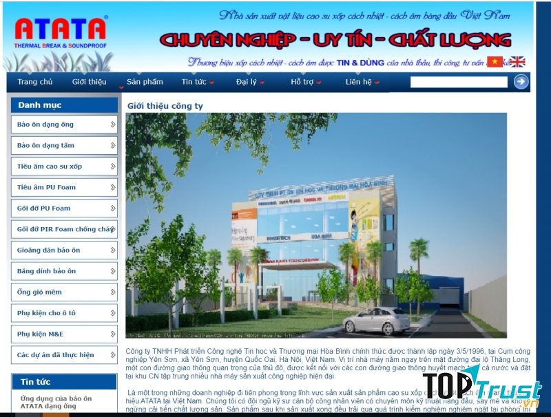 Công ty TNHH Phát triển Công nghệ Tin học và Thương mại Hòa Bình (Atata)