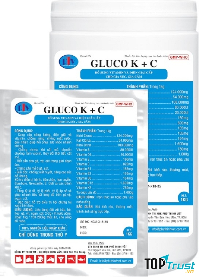 Sản phẩm của công ty Phú Thịnh Vét