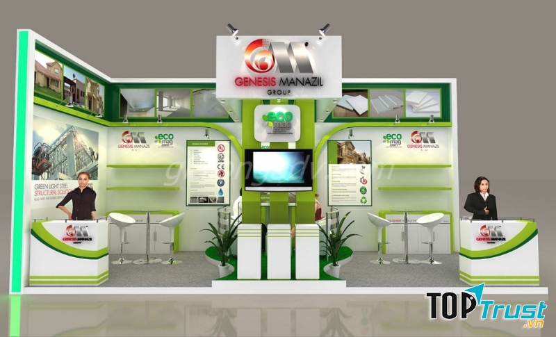 Công ty Trí Việt chuyên thiết kế và thi công gian hàng hội chợ triển lãm tphcm