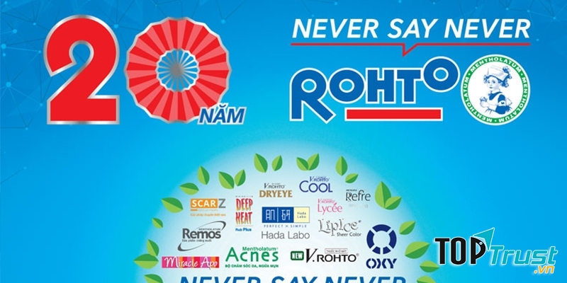 Rohto - 20 năm phát triển