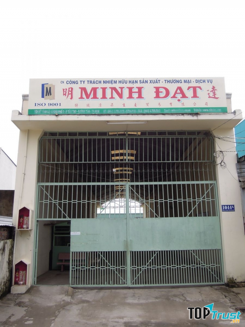 Công Ty TNHH Sản Xuất Thương Mại Dịch Vụ Minh Đạt