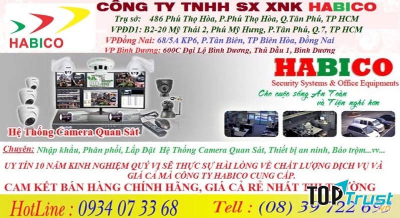 Công ty TNHH sản xuất xuất nhập khẩu HaBiCo