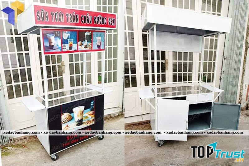 Công ty TNHH Thiên Phúc cung cấp xe đẩy trà sữa