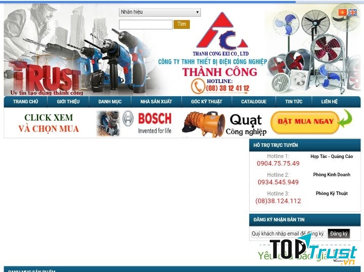 Công ty TNHH thiết bị điện công nghiệp Thành Công