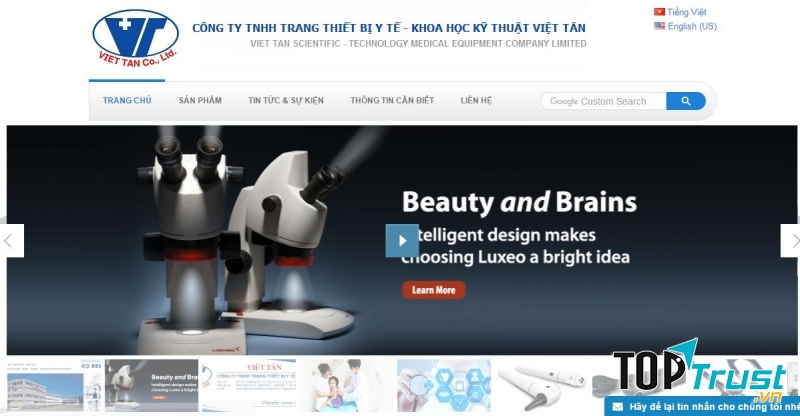 Công ty TNHH Thiết Bị Y Tế – Khoa Học Kỹ Thuật VIỆT TÂN