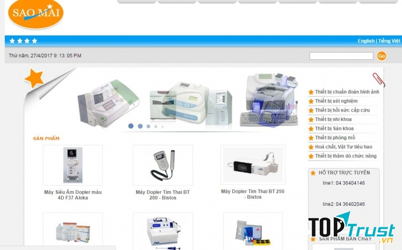 Công ty TNHH Thiết Bị Y Tế Sao Mai
