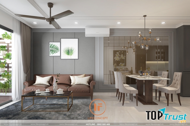 Công ty thiết kế thi công nội thất Lifeconcept