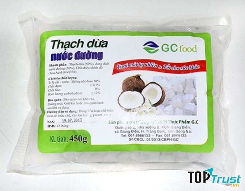 Sản phẩm Thạch dừa nước đường GCfood