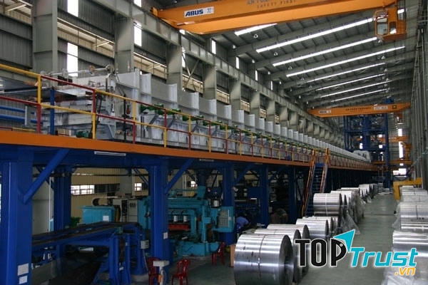 Dây chuyền sản xuất hiện đại của Thép Hoà Phát - Tập đoàn Hoà Phát
