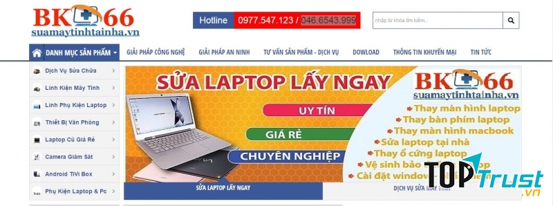 BK66 - Địa chỉ sửa chữa máy tính tại nhà uy tín, chất lượng