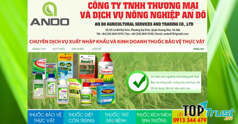 Công ty TNHH Thương mại và Dịch vụ Nông nghiệp An Đô