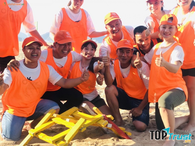 Một sự kiện team building do công ty tổ chức