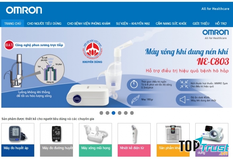 Website của Omron