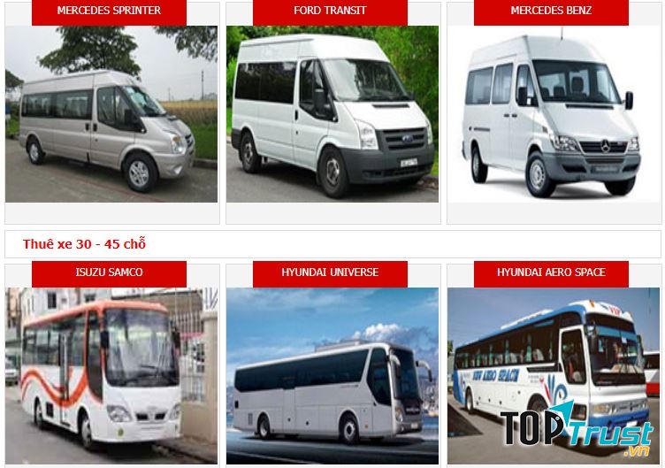 Hình ảnh xe du lịch tại Khải Hoàn Phong