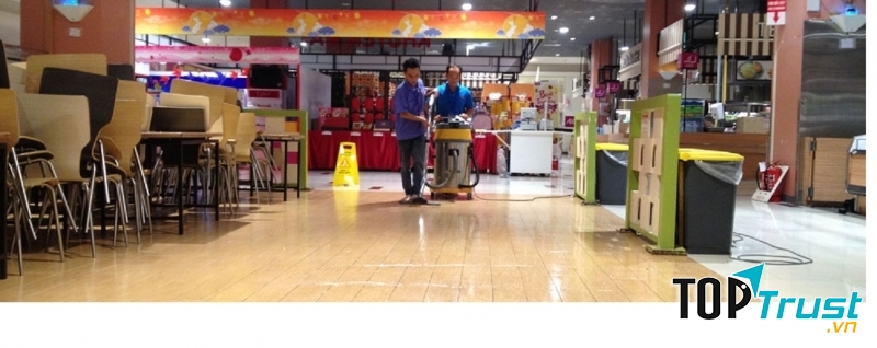 Dịch vụ vệ sinh tòa nhà của công ty An Hưng