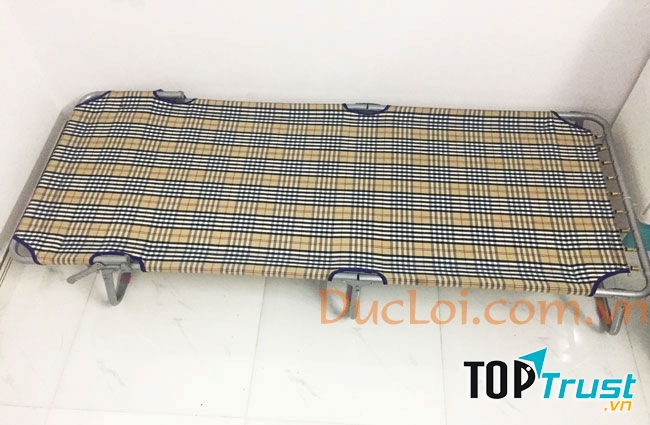 Giường xếp Đức Lợi khung thép cỡ lớn