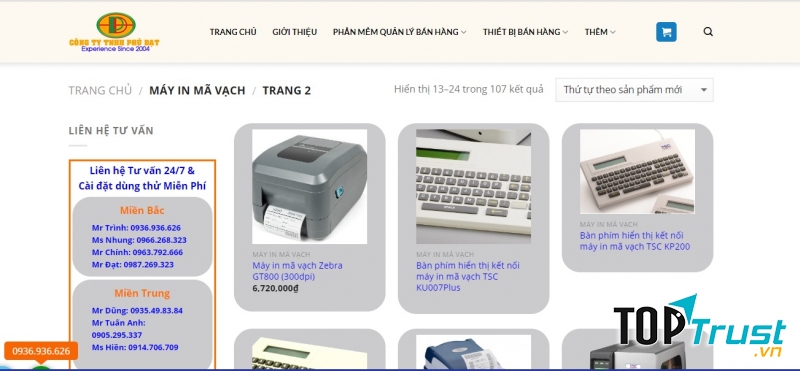 Công ty TNHH TM DV tổng hợp Phú Đạt