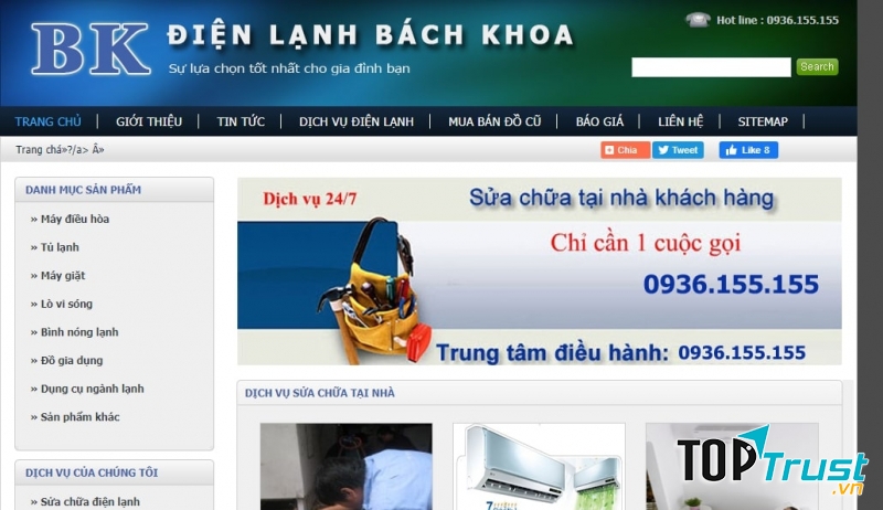 CÔNG TY TNHH TM&KT ĐIỆN TỬ ĐIỆN LẠNH BÁCH KHOA