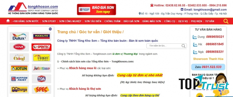 Công ty TNHH Tổng Kho Sơn