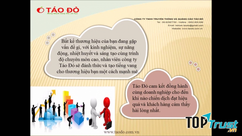 CÔNG TY TNHH TRUYỀN THÔNG VÀ QUẢNG CÁO TÁO ĐỎ