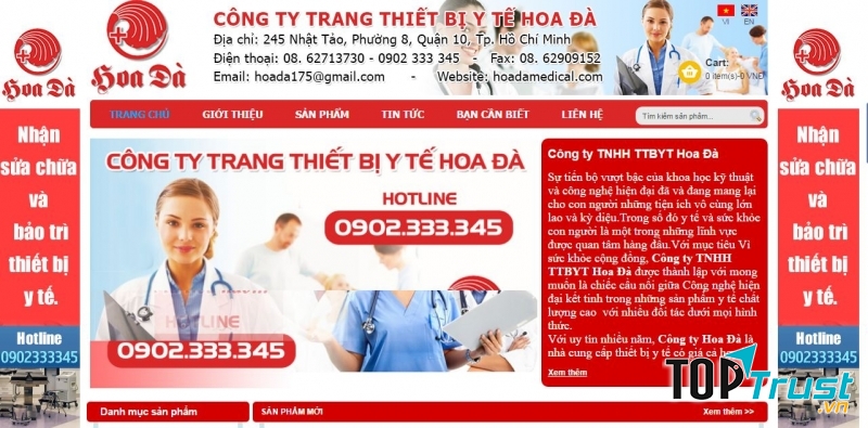 Công ty TNHH TTBYTE Hoa Đà